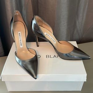 Manolo Blahnik Tayler D’Orsay Pump Size 37.5